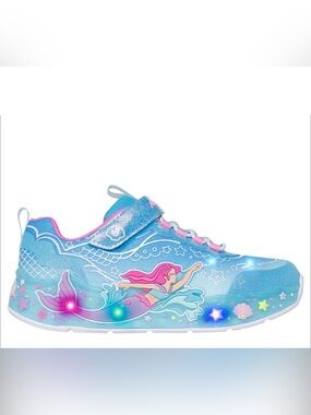 Skechers Mermaid Dreams Light-Up Sneaker - Kids Size 12